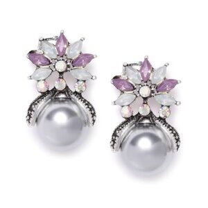 Jewellery Earrings for women Crystal Stud Earrings for Girls and Women